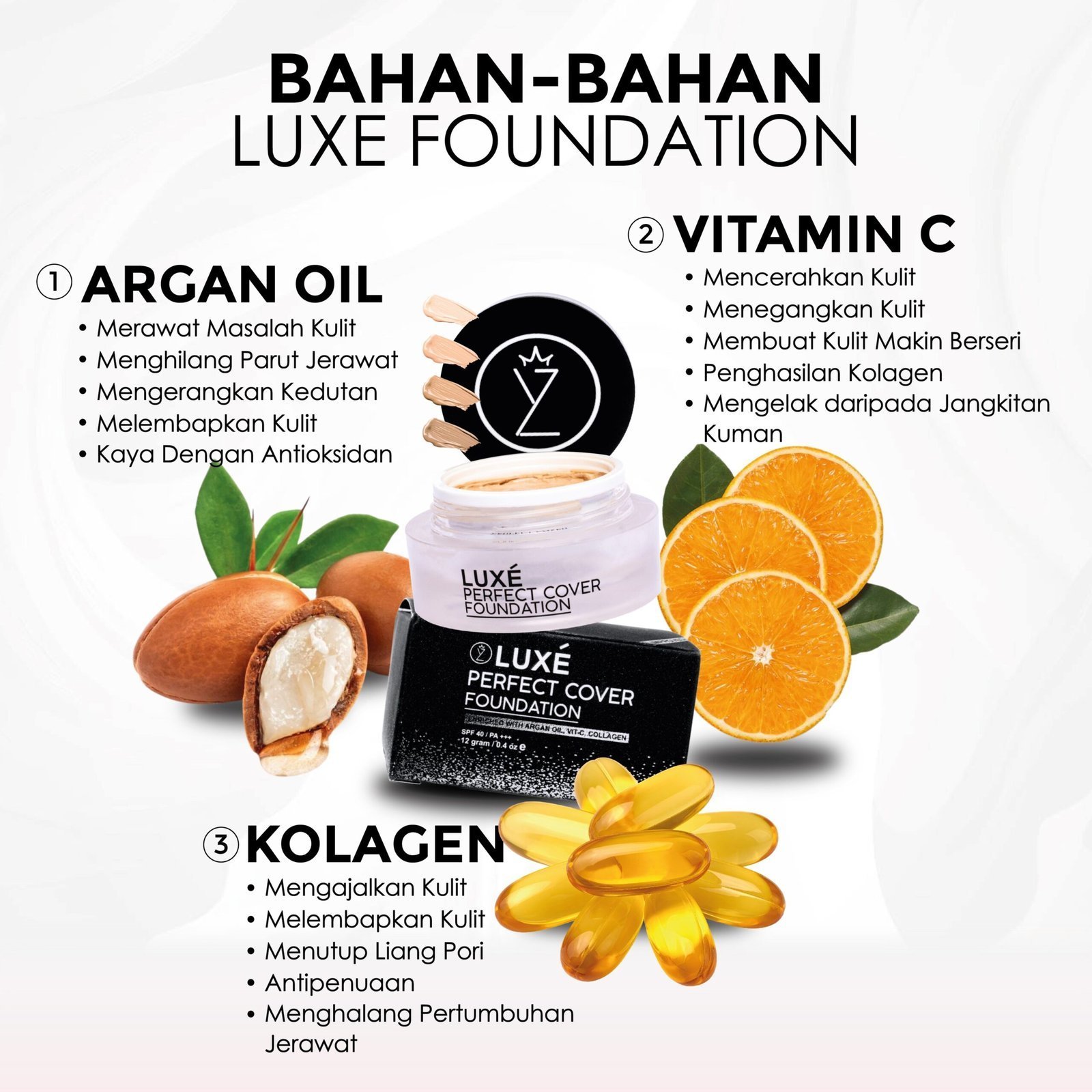 Bahan Luxe Foundation
